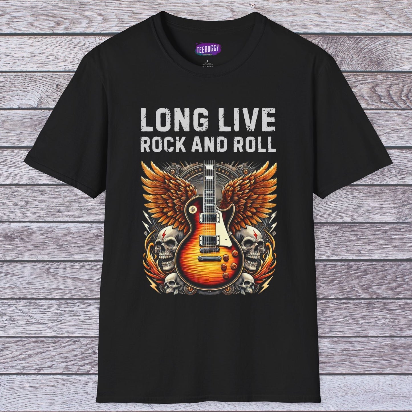 Rock Guitar Wings T-Shirt