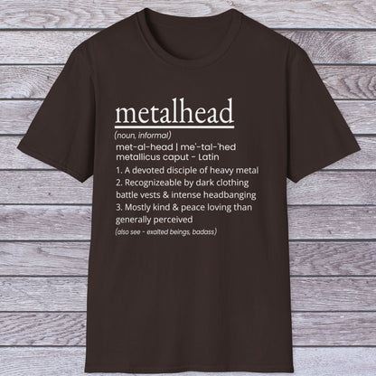 Metalhead Dictionary Definition T Shirt