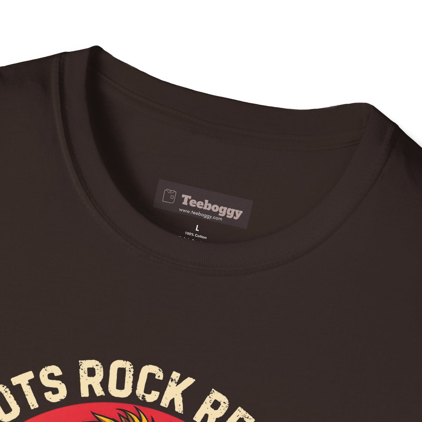 Roots Rock Reggae Lion Guitar T-Shirt — One Love Music Tee
