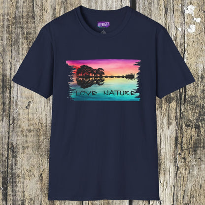 Love Nature Guitar T-Shirt