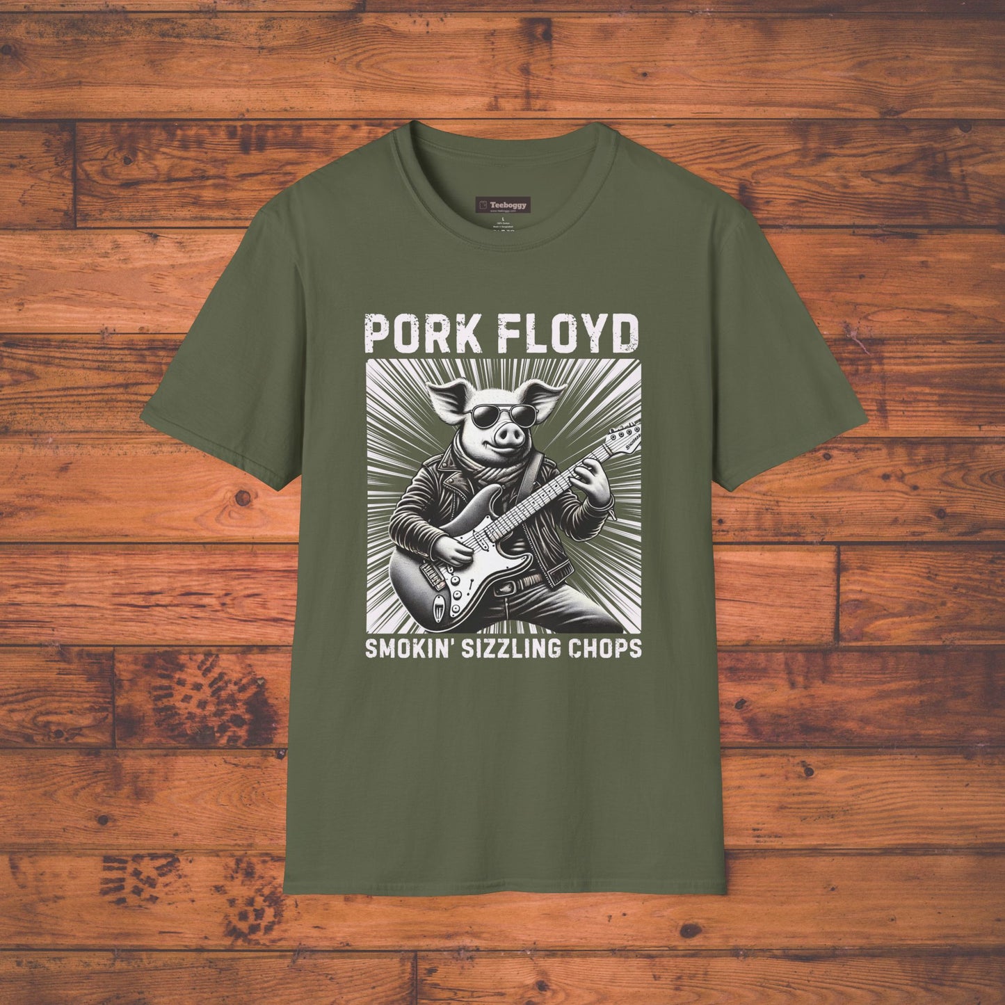 Pork Floyd - Smokin' Sizzling Chops, T- Shirt