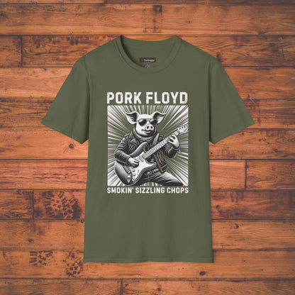 Pork Floyd - Smokin' Sizzling Chops, T- Shirt