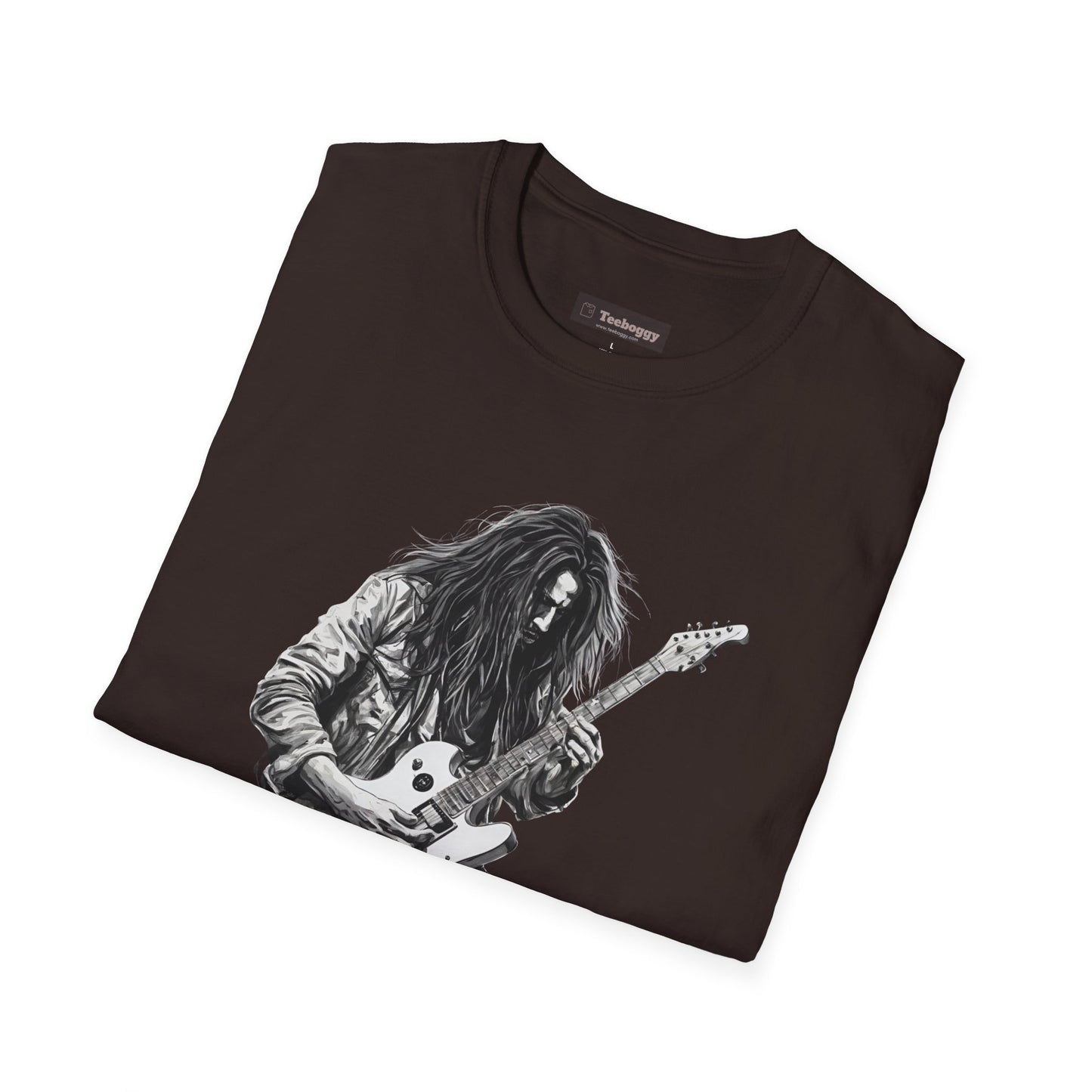 Rock Guitar T-Shirt — "Go Louid or Go Home" Graphic Tee