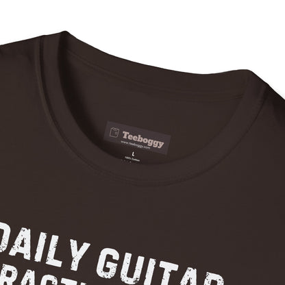 Daily Guitar Practice First T-Shirt — Rock Guitar & Amp Design