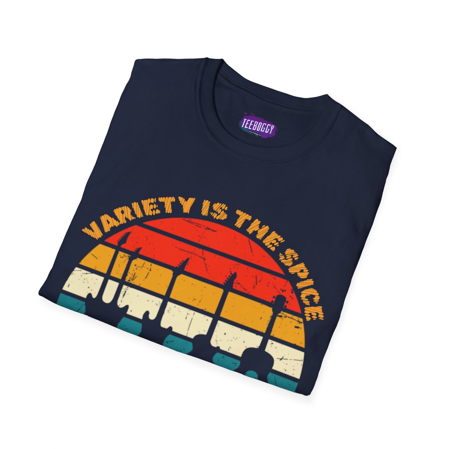 Guitarist Graphic Tee - Variety is the Spice of Life Unisex Softstyle T-Shirt