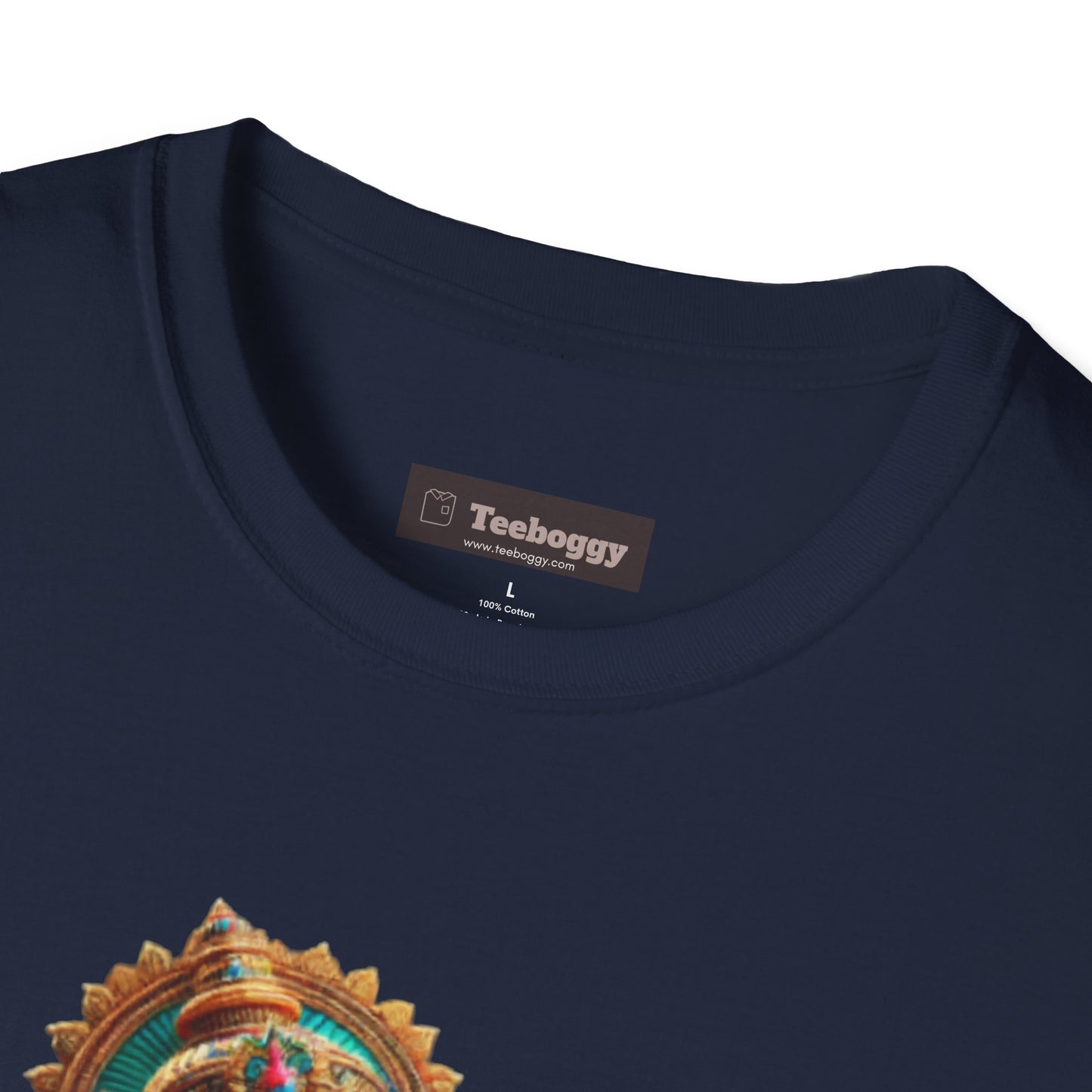 Ganesh Playing Electric Guitar T-Shirt — Woodstock Vibes Spiritual Rock Tee