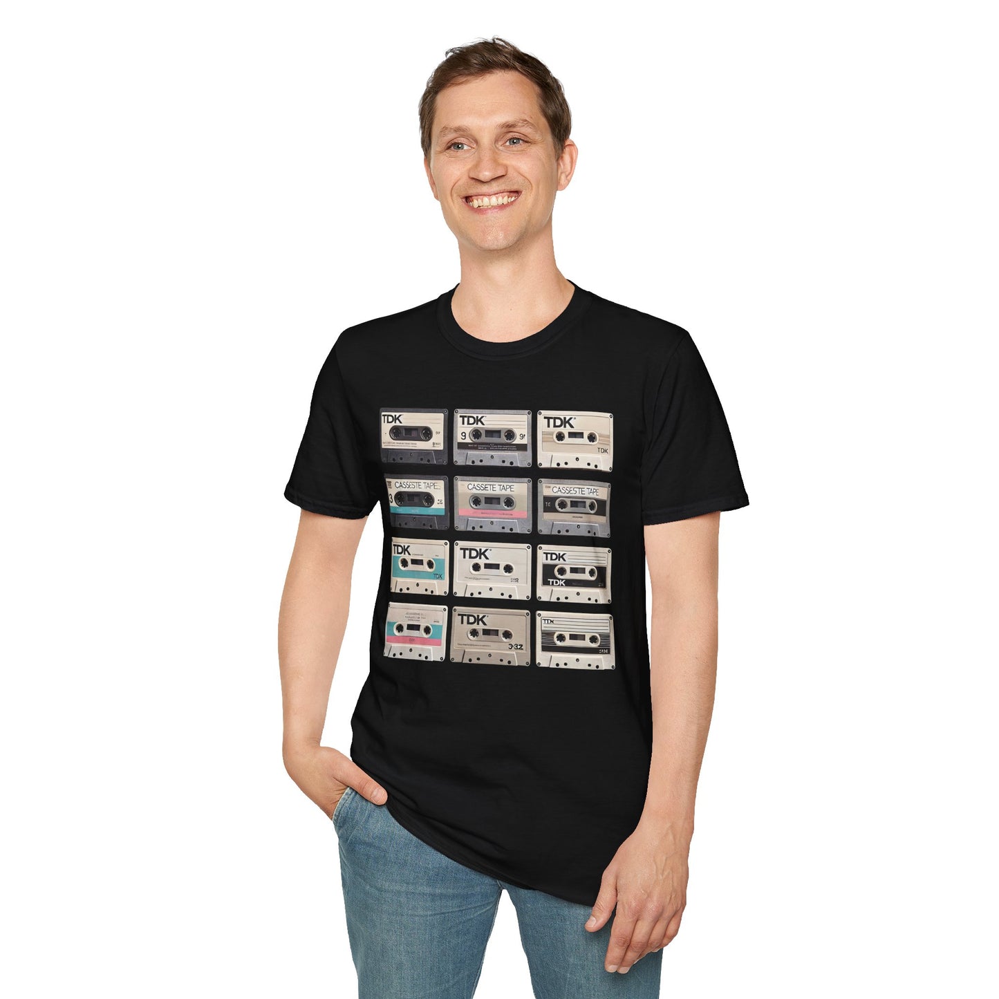 Cassette Tape T-Shirt - Retro Music Lover Nostalgia