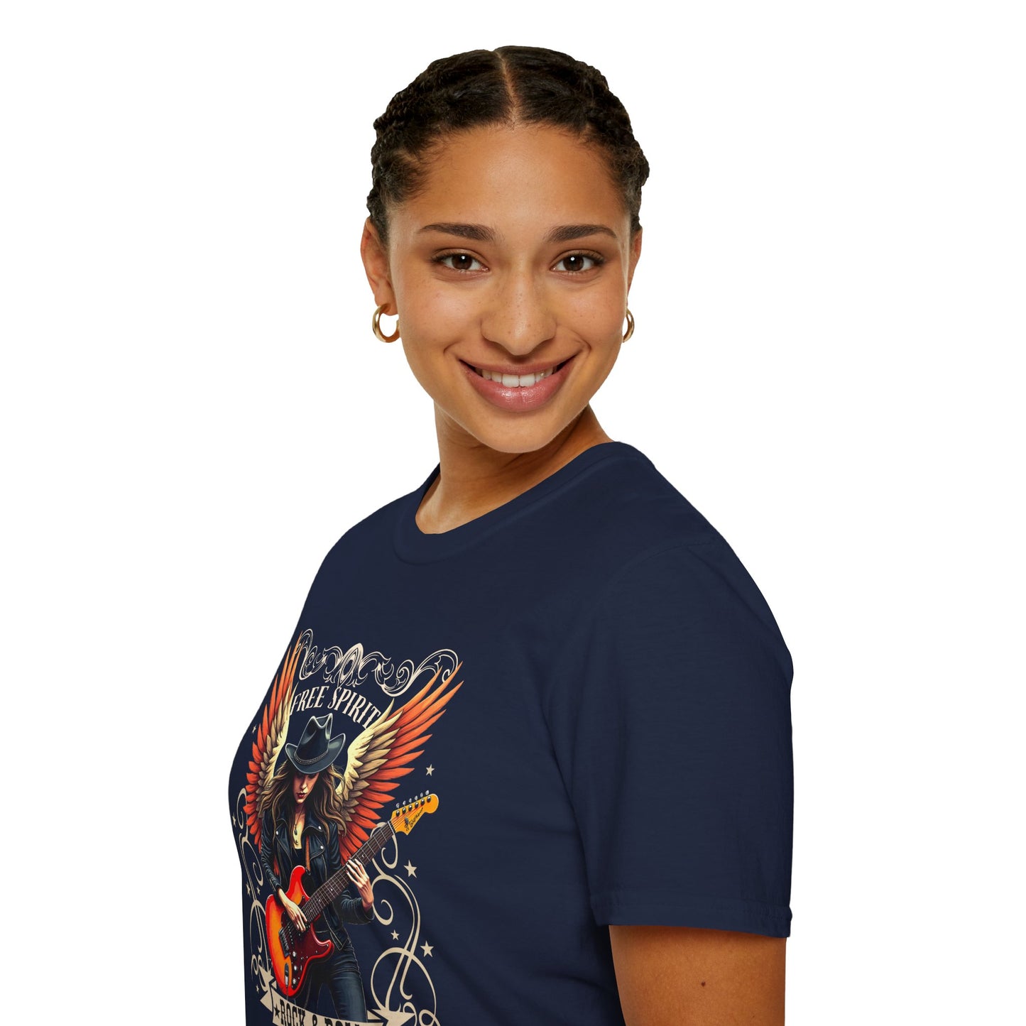Free Spirit, Rock & Roll, T-Shirt
