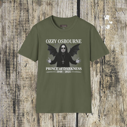 Prince of Darkness T-Shirt — Legendary Birmingham Heavy Metal Singer Tee
