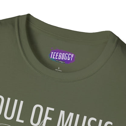 Violin T-Shirt - Soul of Music, Lives in the Violin