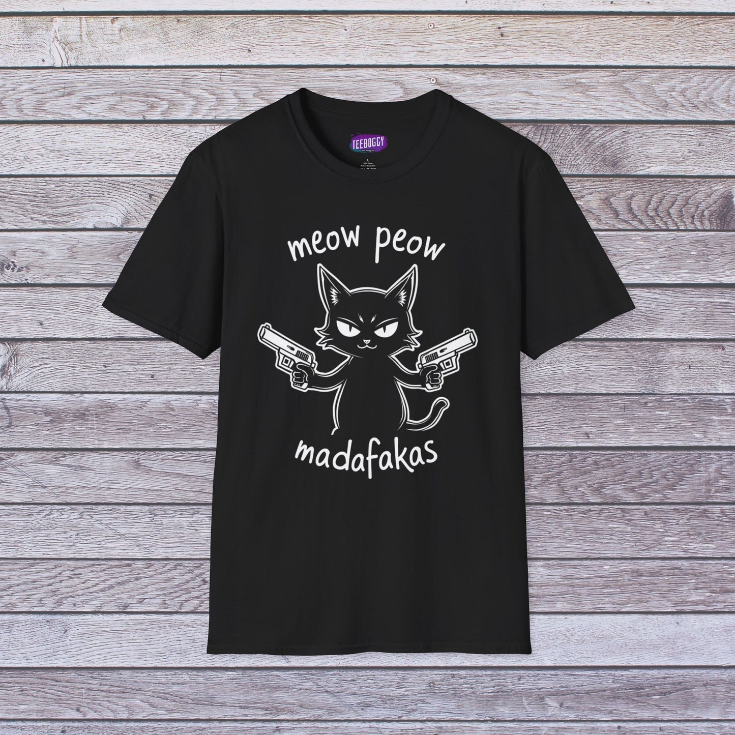 Cat Pew Pew Unisex T-Shirt