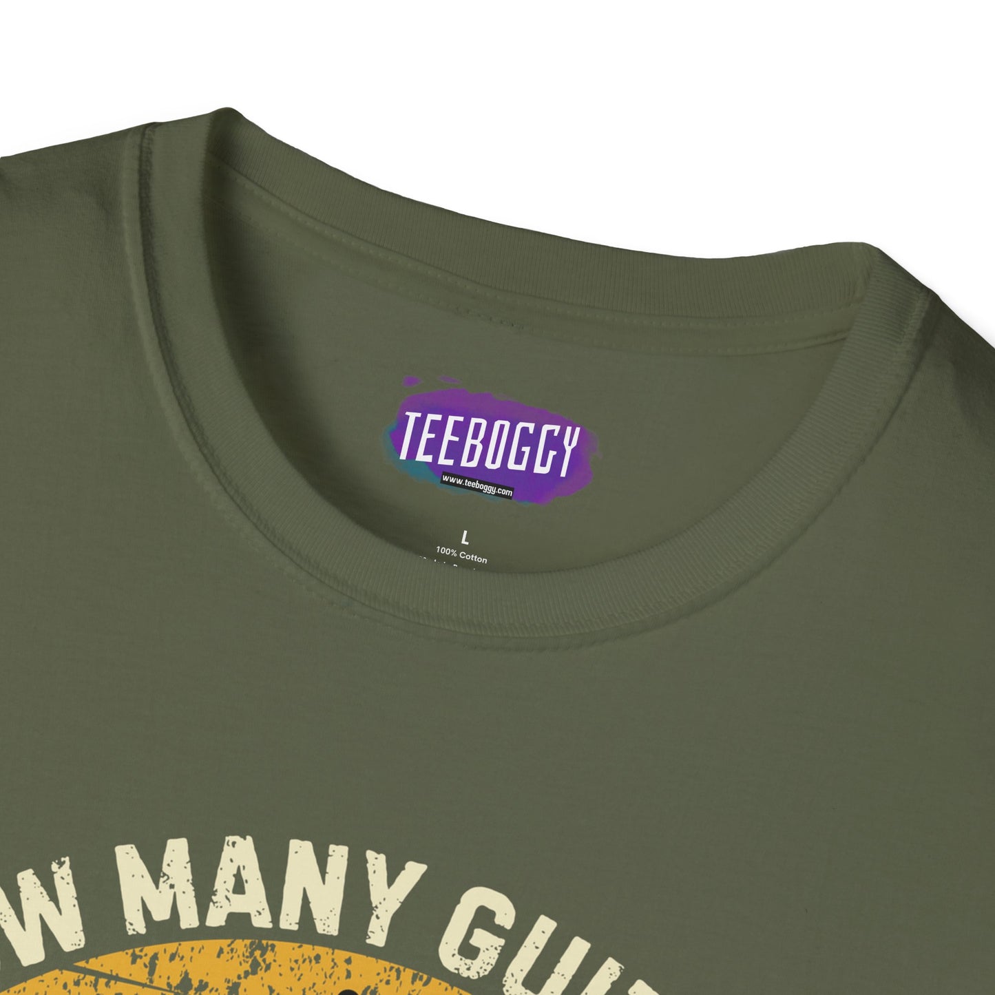 Guitarist Statement T-Shirt - Just One More Guitar