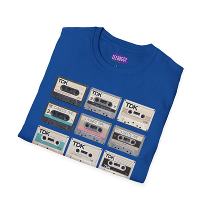 Cassette Tape T-Shirt - Retro Music Lover Nostalgia