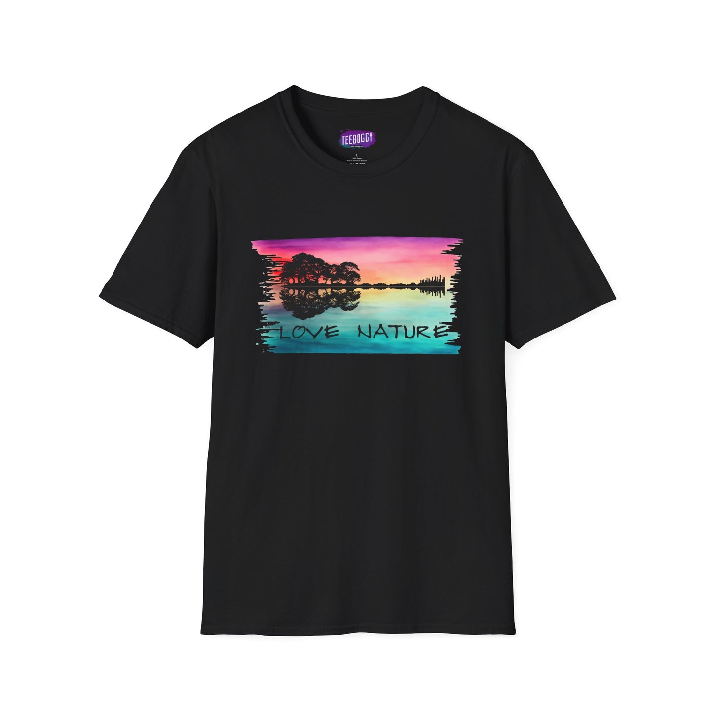 Love Nature Guitar T-Shirt