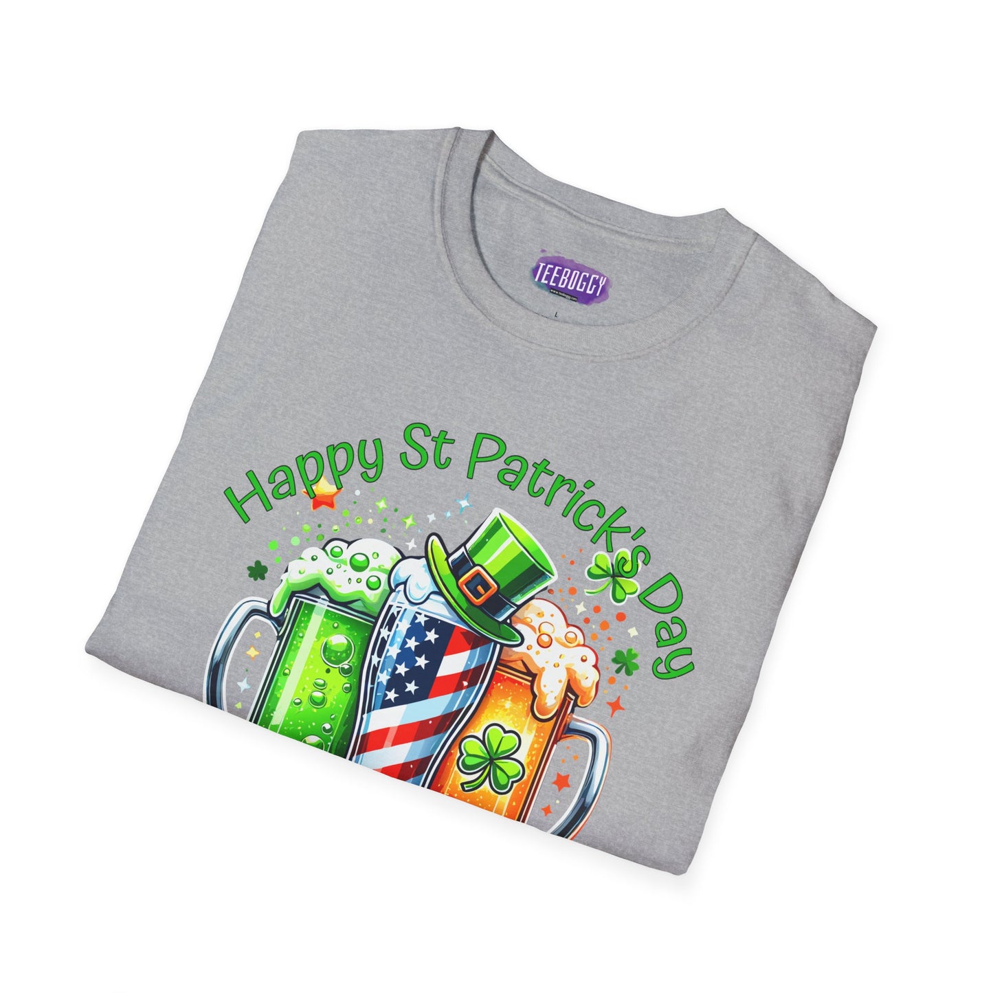 St Patrick's Day T-Shirt - Patriotic Irish American Shenanigans