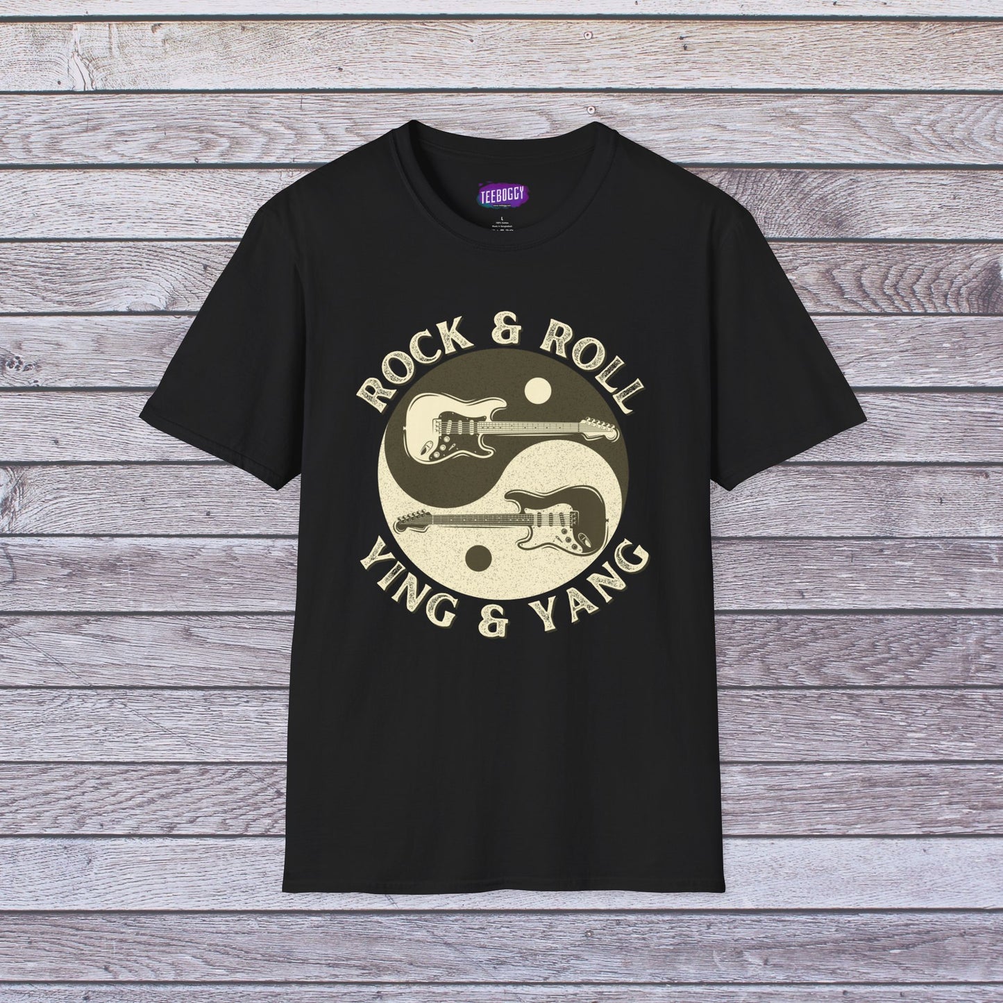 Rock & Roll, Ying & Yang T-Shirt