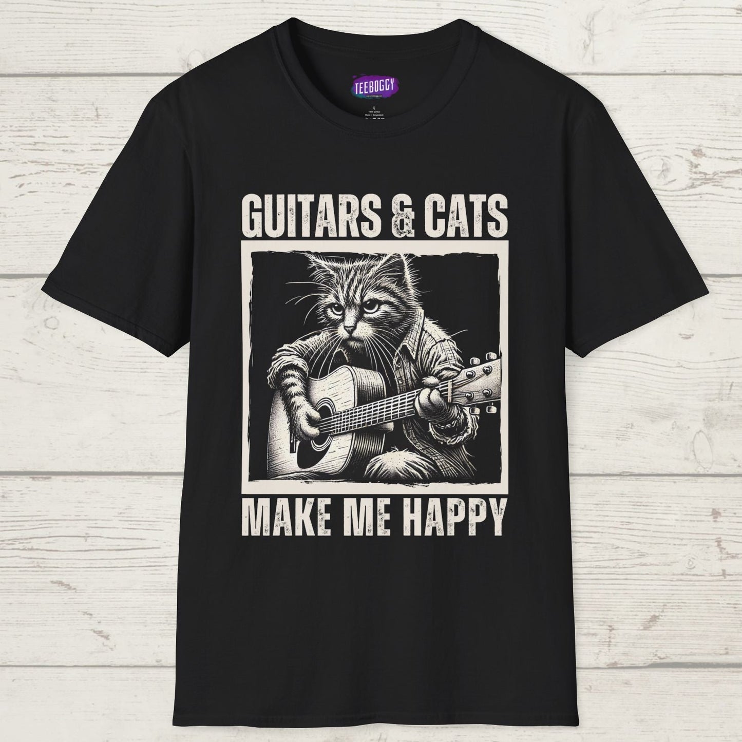 Cat Guitarist T-Shirt