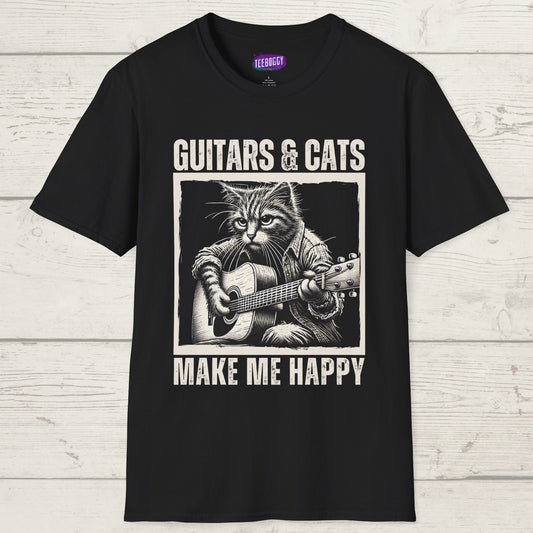 Cat Guitarist T-Shirt