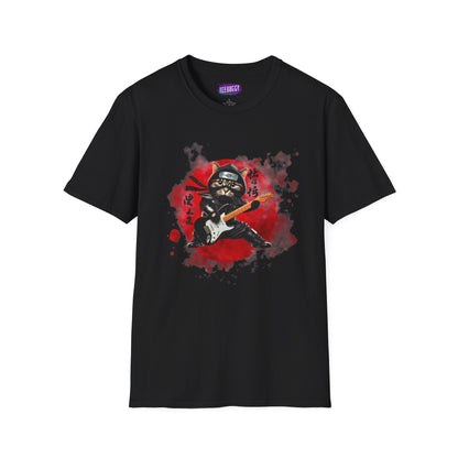 Ninja Cat Guitarist Tee