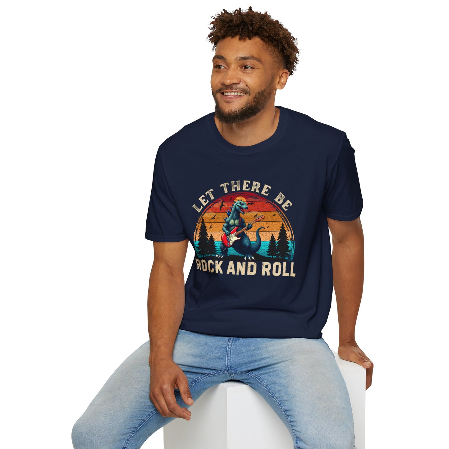 Godzilla Rock Guitar Unisex T-Shirt