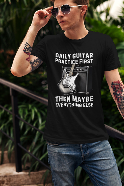 Retro Guitarist T-Shirt