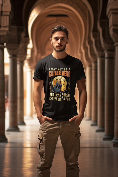 Funny Guitar Cheese T-Shirt