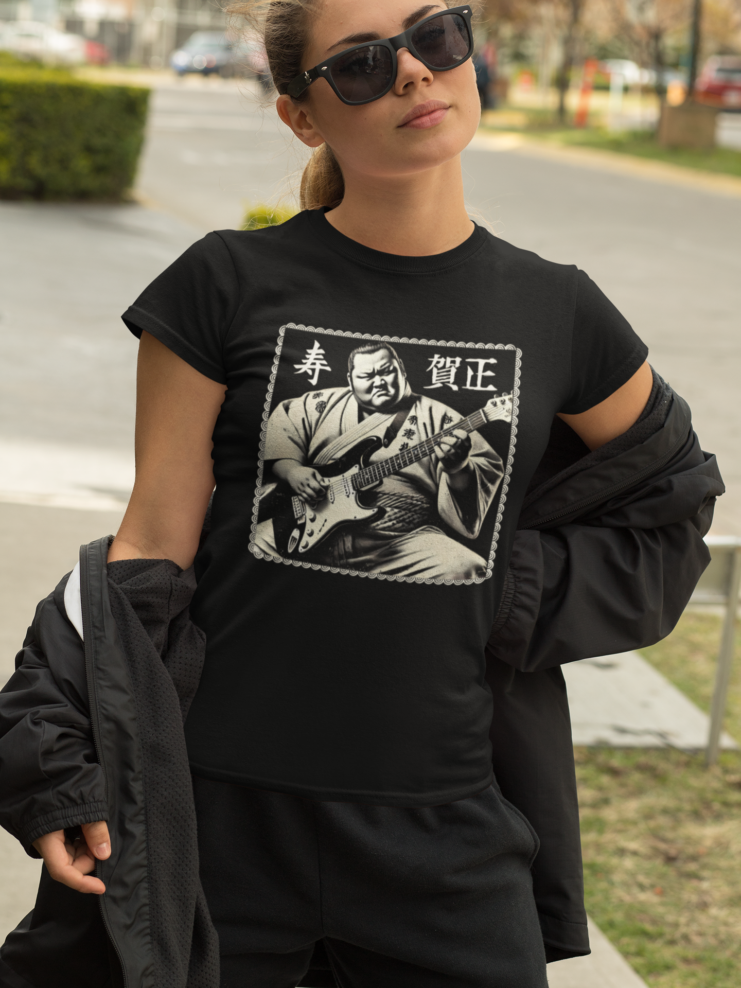 Sumo Guitarist T-Shirt