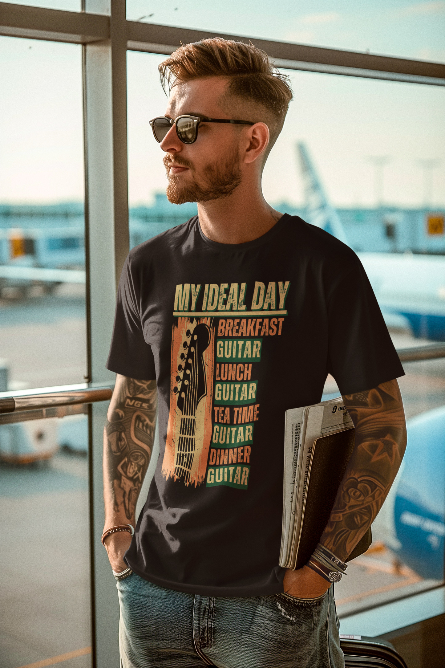 Guitarist Daily Schedule T-Shirt