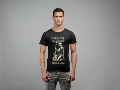 King Arthur Guitar T-Shirt