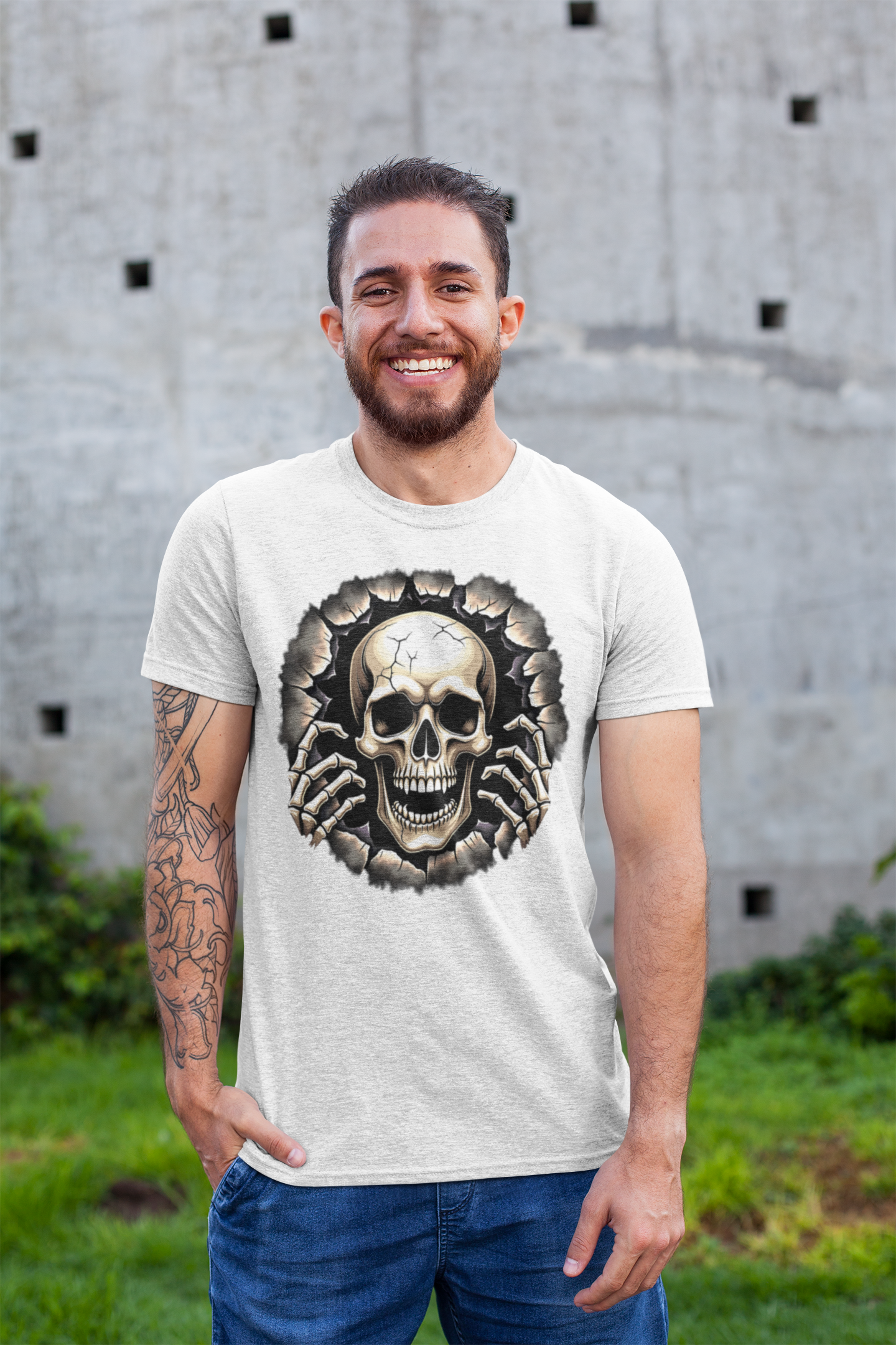 Skull Horror Unisex T-Shirt