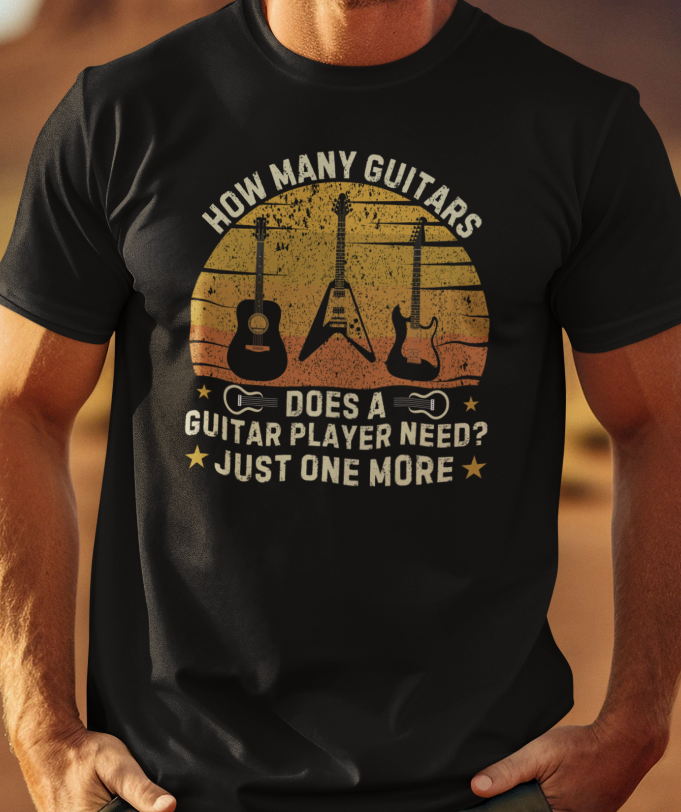 Just One More Guitar, T-Shirt
