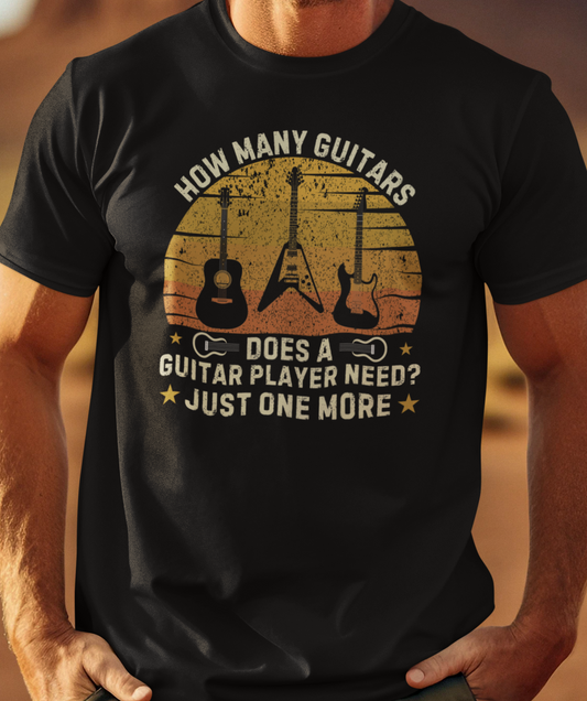 Just One More Guitar, T-Shirt