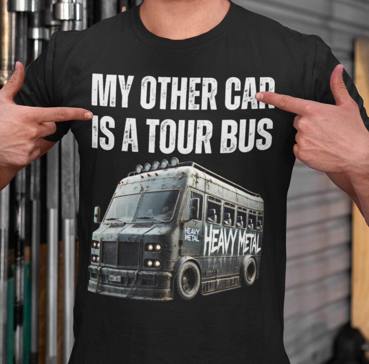 My Other Car Is A Tour Bus Band Van T-Shirt