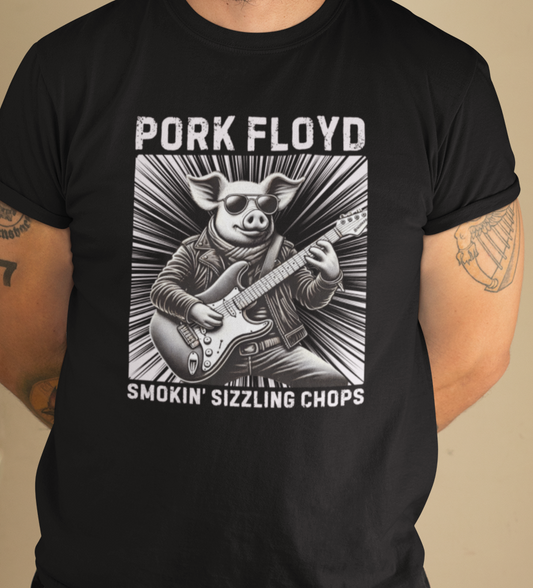 Pork Floyd - Smokin' Sizzling Chops, T- Shirt