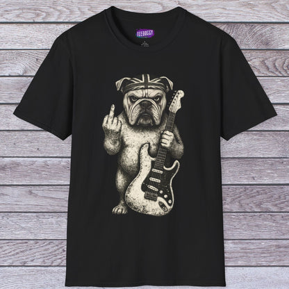 Bulldog Guitar T-Shirt