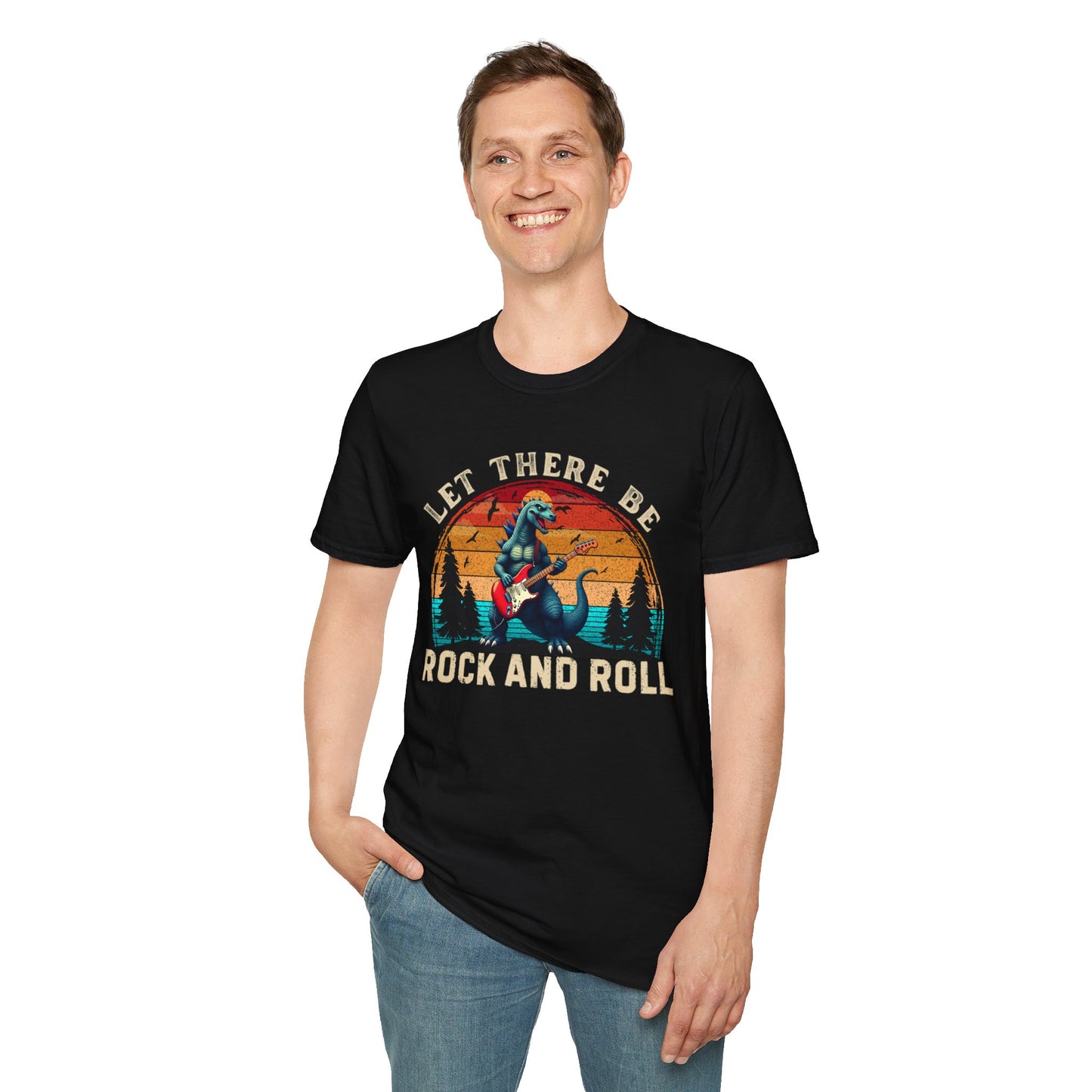 Godzilla Rock Guitar Unisex T-Shirt