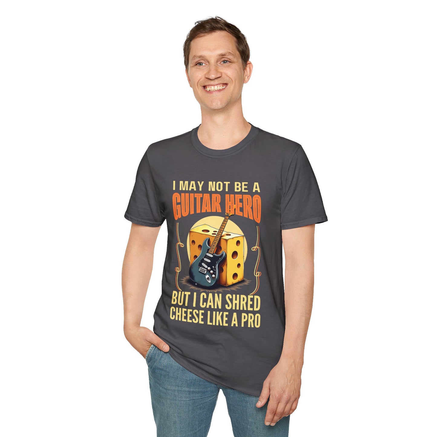 Funny Guitar Cheese T-Shirt