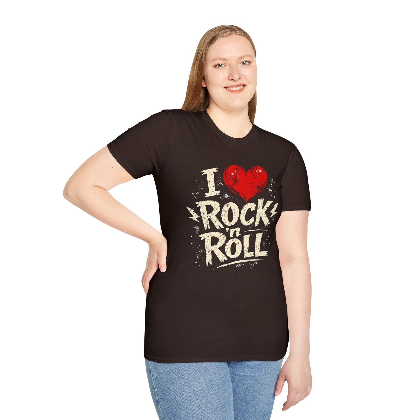 I Love Rock n Roll T-Shirt — Design for Music Lovers
