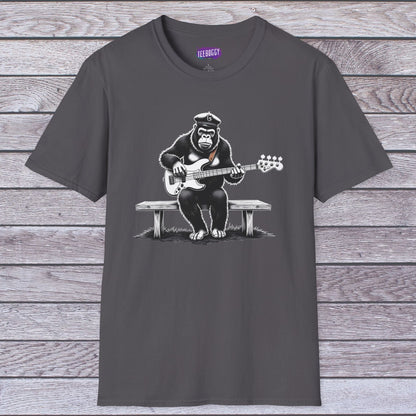 Gorilla Bass Guitar T-Shirt