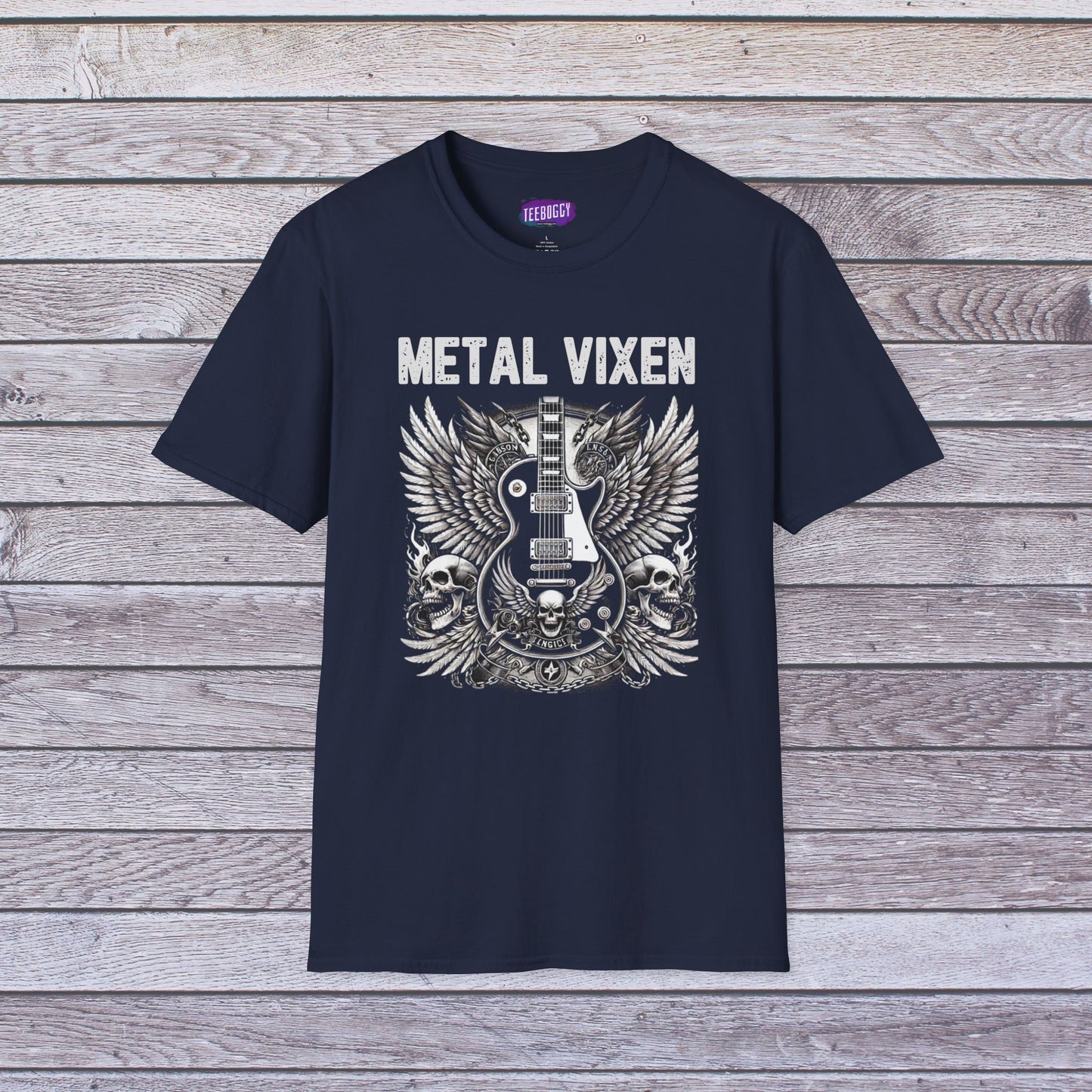 Music Lover Unisex T-Shirt for Female Rockers and Guitar Enthusiasts