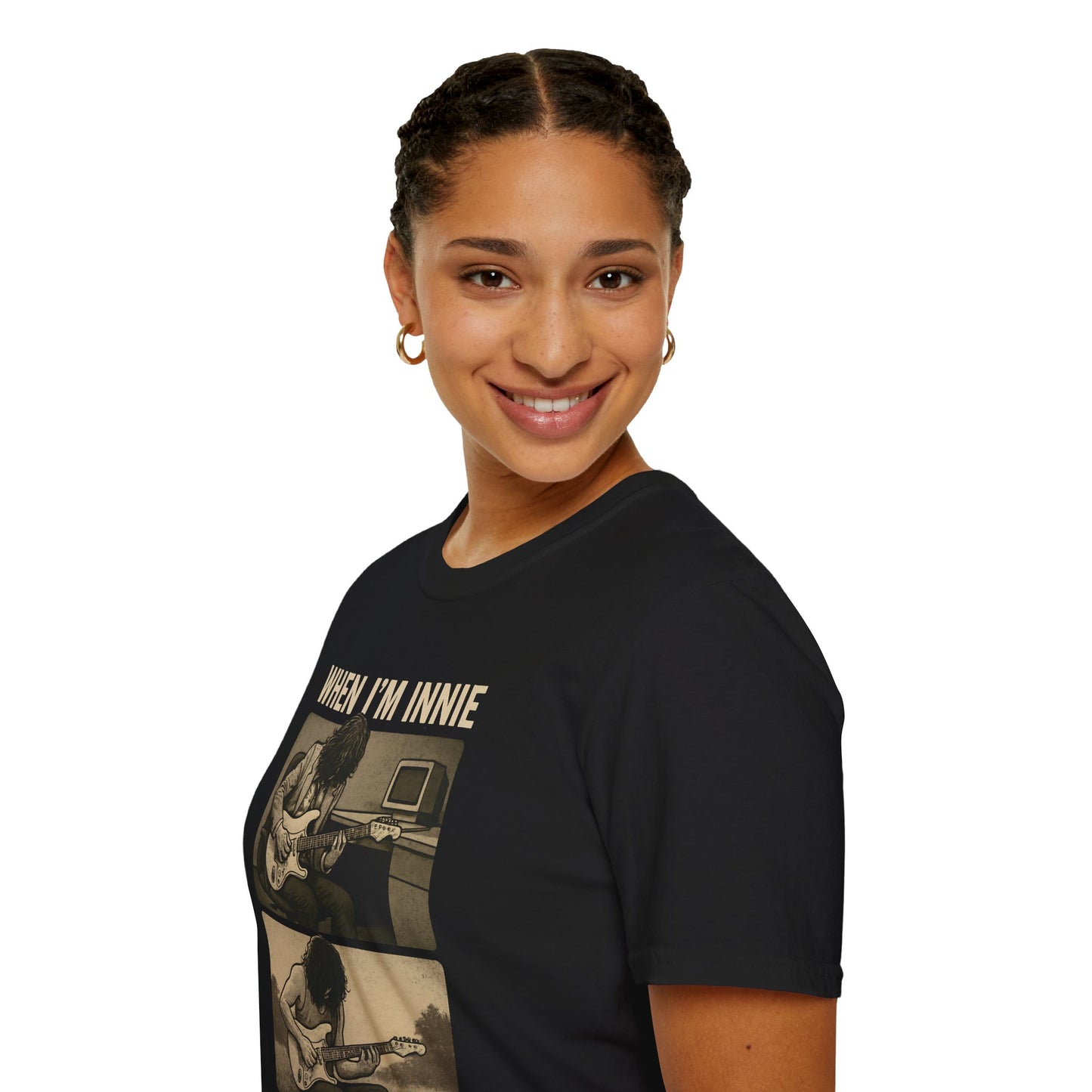 Severance Guitarist, Innie & Outie T-Shirt