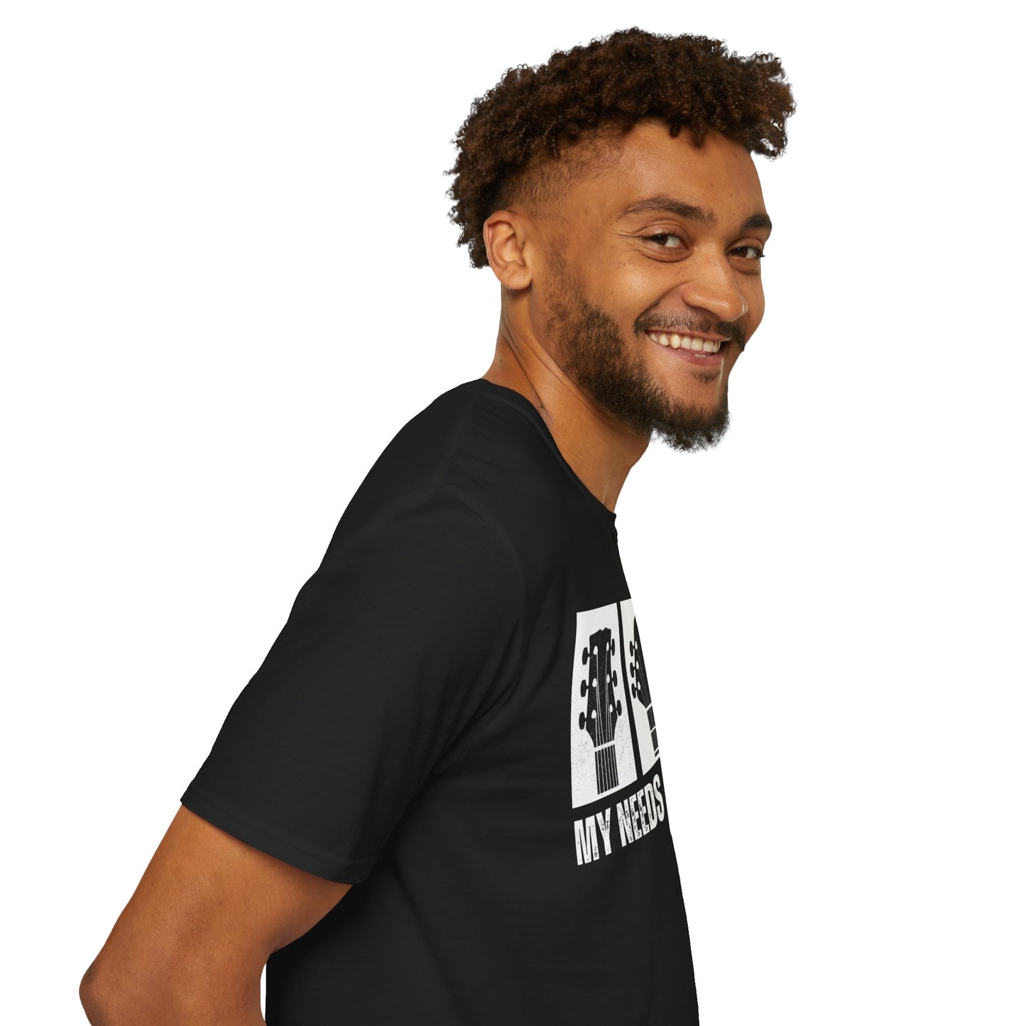 Guitar Headstocks T-Shirt - My Needs Are Simple
