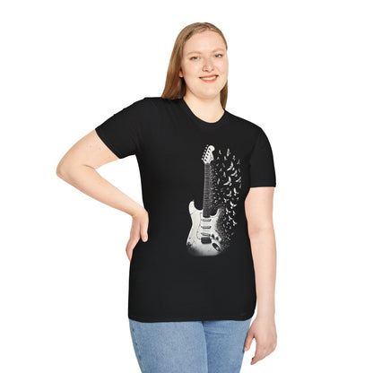 Rock Guitar Birds T-Shirt