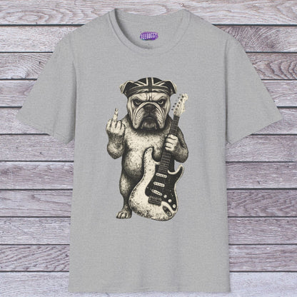 Bulldog Guitar T-Shirt