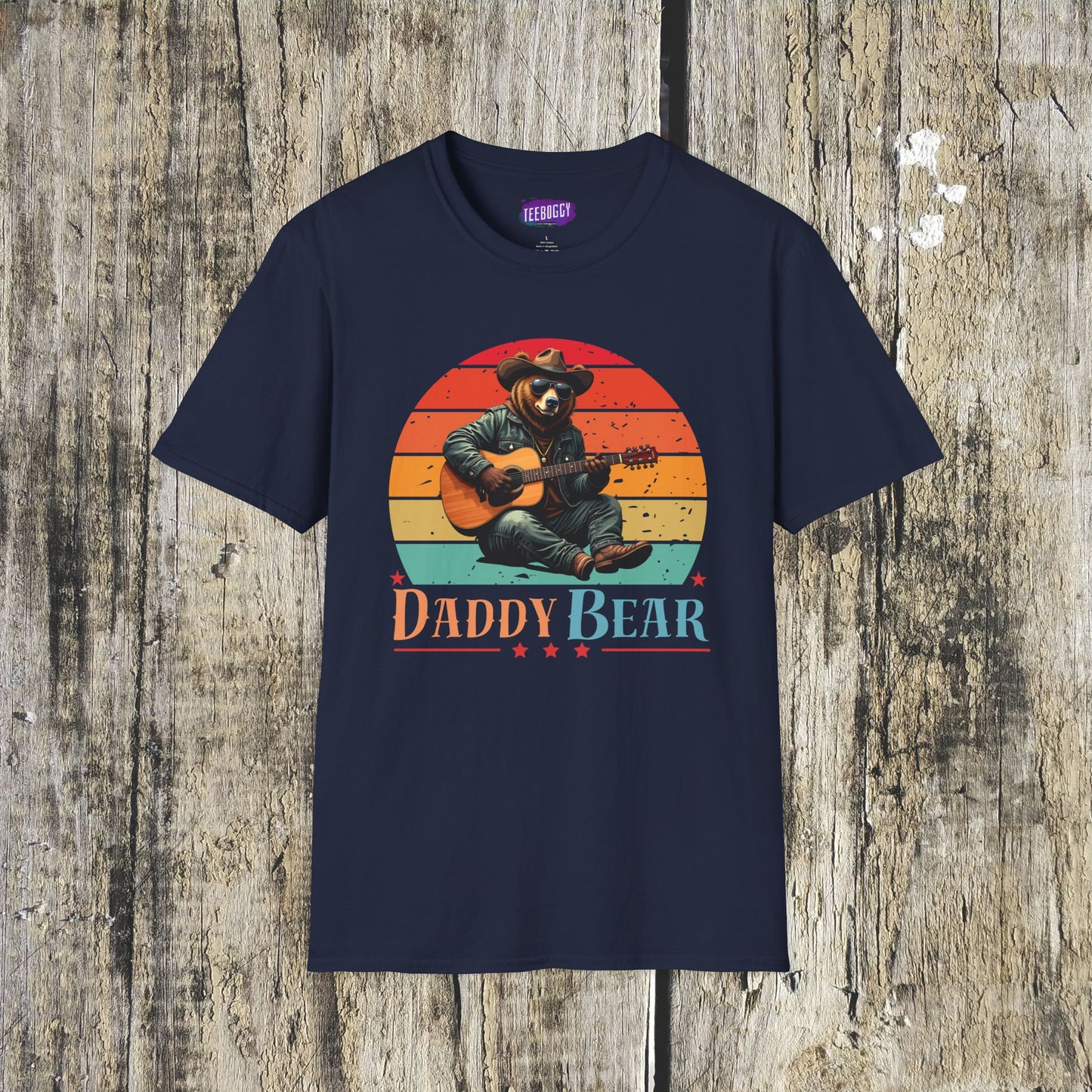 Rock n Roll Daddy Bear T-Shirt