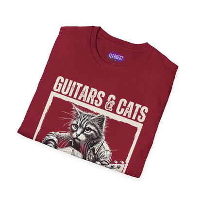 Cat Guitarist T-Shirt