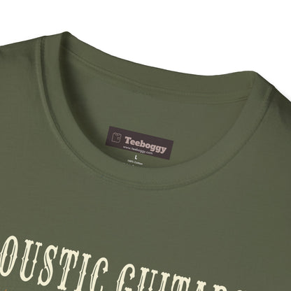 Fun Acoustic Guitars T-Shirt - Not Just For Oldies