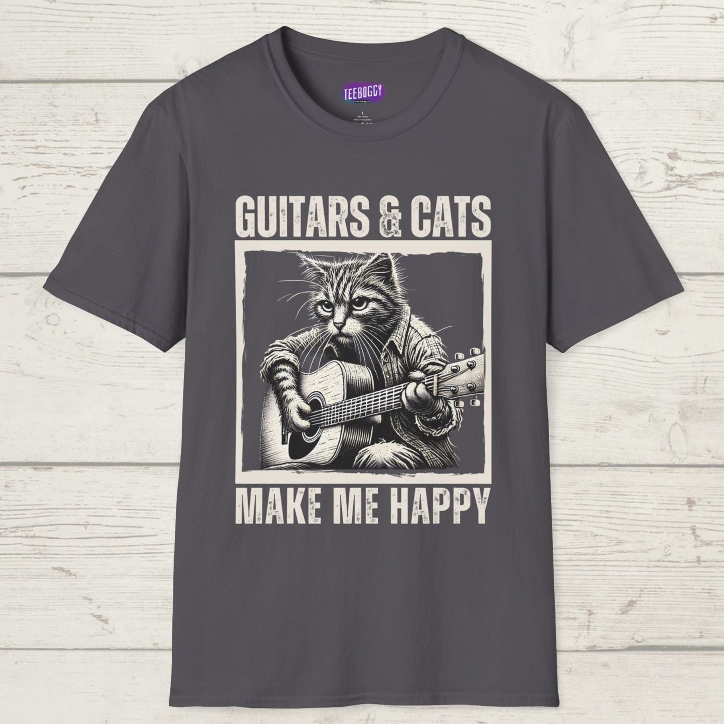 Cat Guitarist T-Shirt