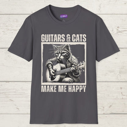 Cat Guitarist T-Shirt