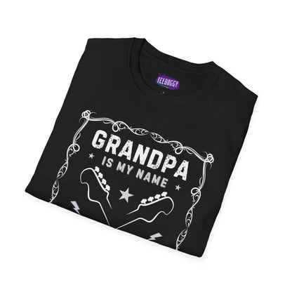 Bass Guitar Grandpa Unisex T-Shirt